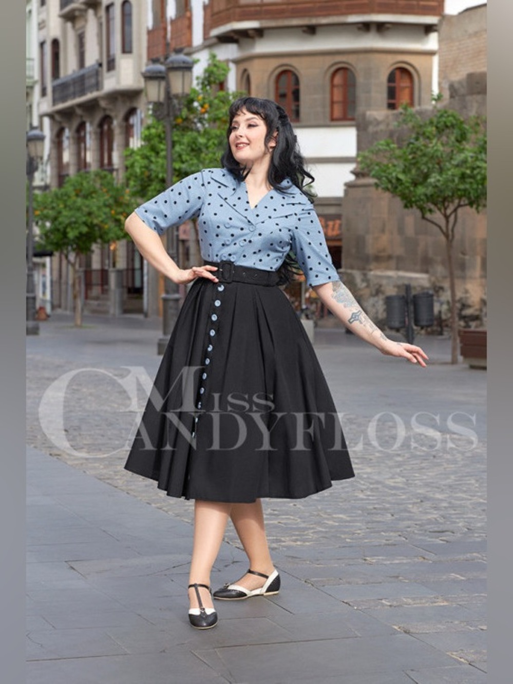 Miss Candyfloss Polka Dots Dress